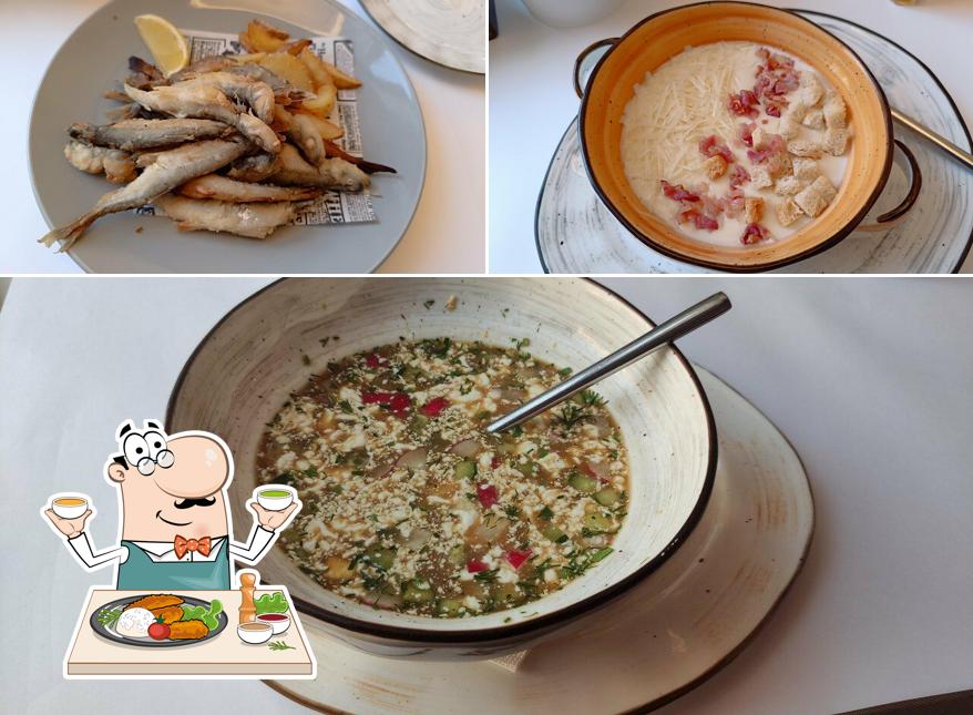 Блюда в "Ресторане Квартира № 162"