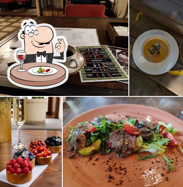 Еда в "Театральном Буфете"