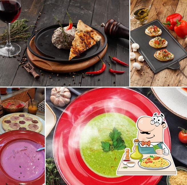 Еда в "Папаше Беппе"