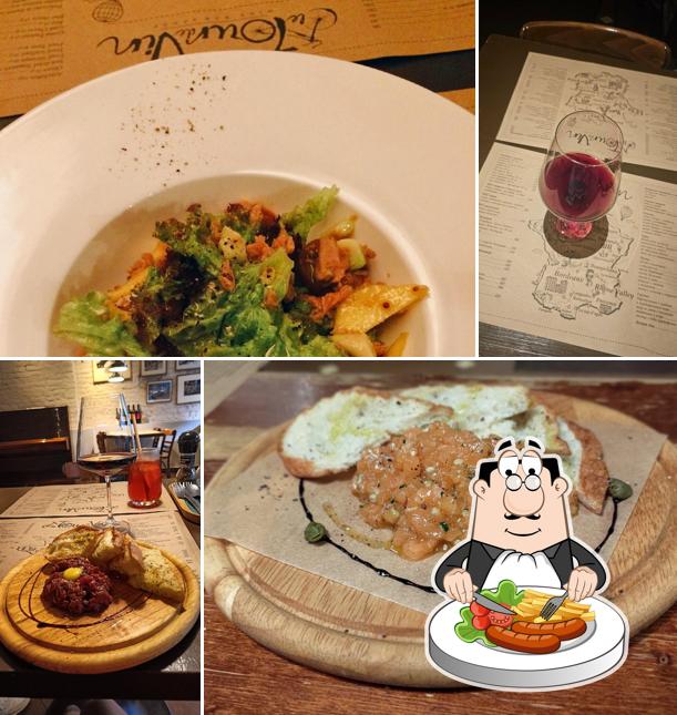 Шоколадный мусс в "Лё Туре де Вин" Шоколадный мусс в "Лё Туре де Вин"