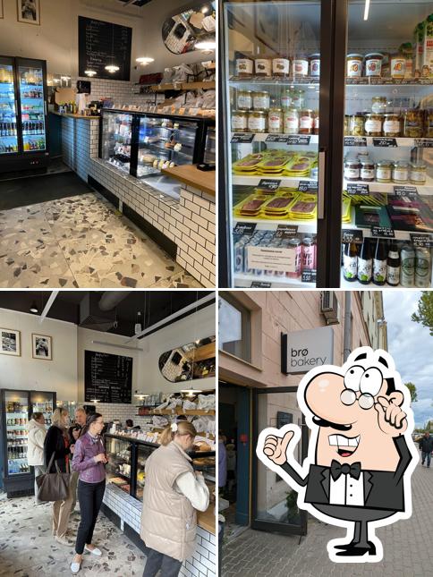 Посмотрите на внутренний интерьер "Brø bakery Бро бейкери Бробейкери bro bakery"