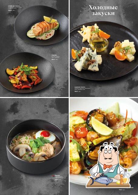 Лосось гриль в "Барбарисе Бар"