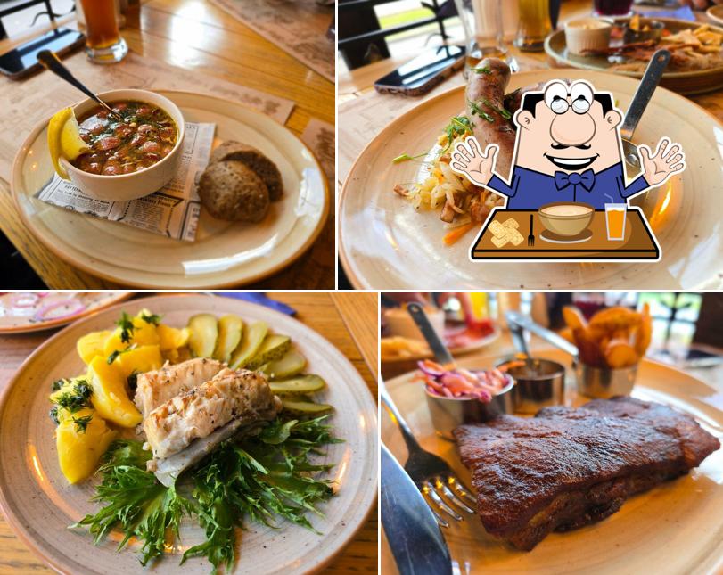 Еда в "Кабинете"