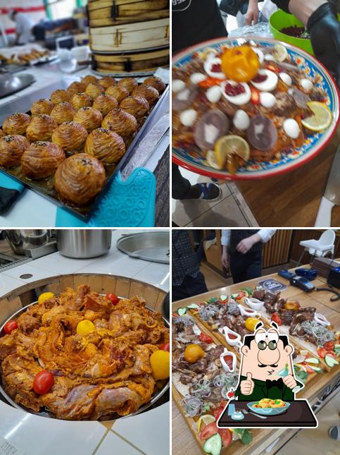 Еда в "Курах гриль Шаурма"