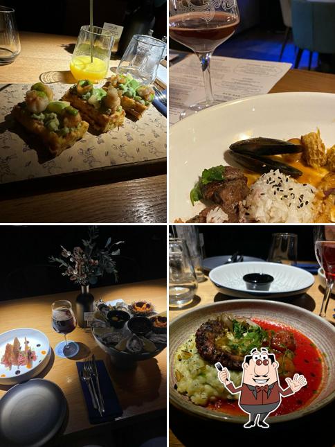 Свиные отбивные в "Lambic Seafood"