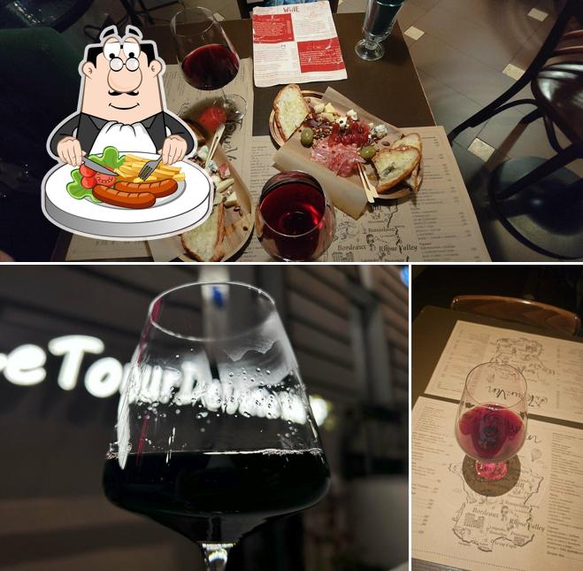 Еда в "Лё Туре де Вин" Еда в "Лё Туре де Вин"