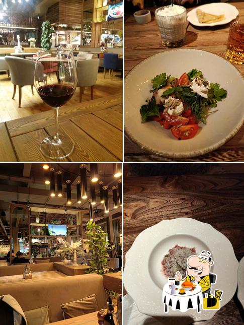 Еда в "Osteria Mario"