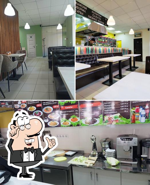 Посмотрите на внутренний интерьер "Неаполь"