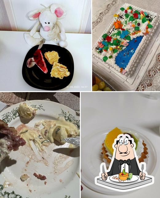 Блюда в "Славянка"