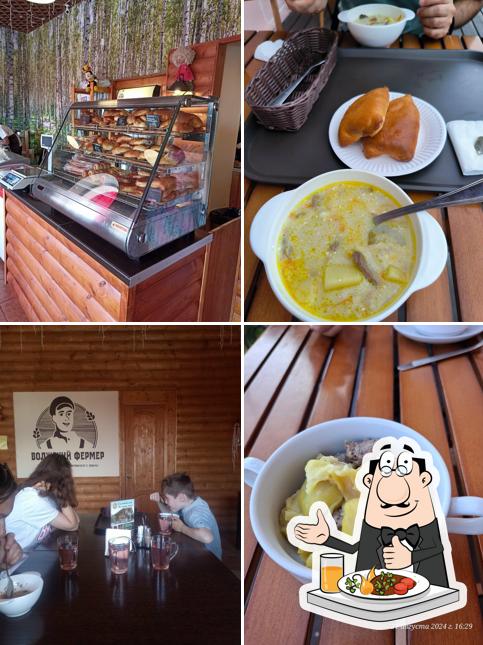 Еда в "Волжском фермере"