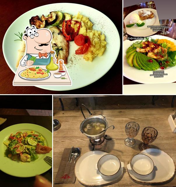 Еда в "Вика"