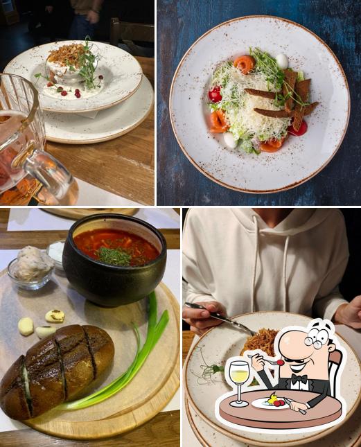 Еда в "Хмель"