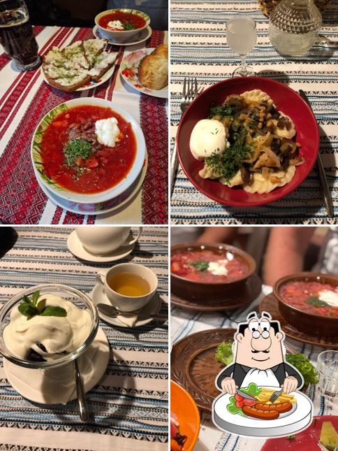 Блюда в "Ресторане Борщ'ок"