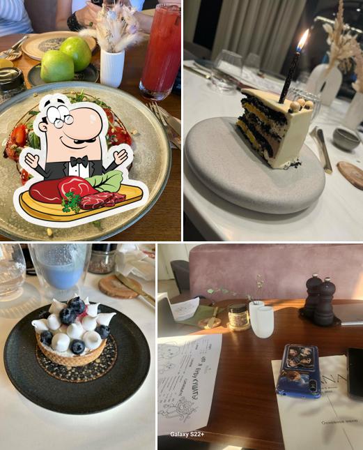 Карпаччо из говядины в "Прана"