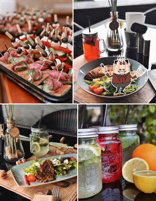 Еда в "Веранда и вино"