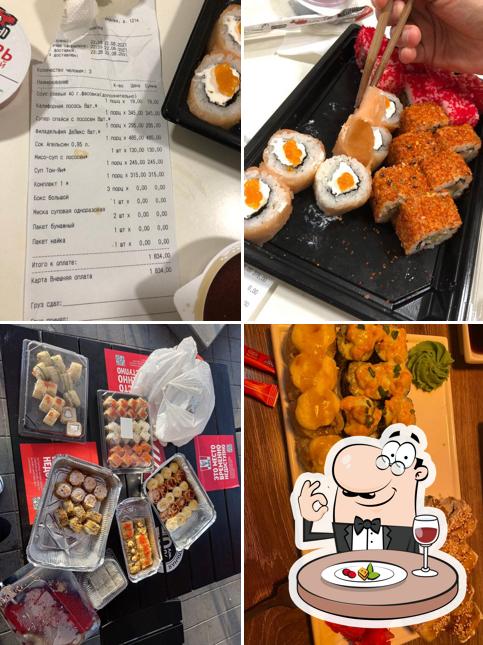 Блюда в "Просуши"