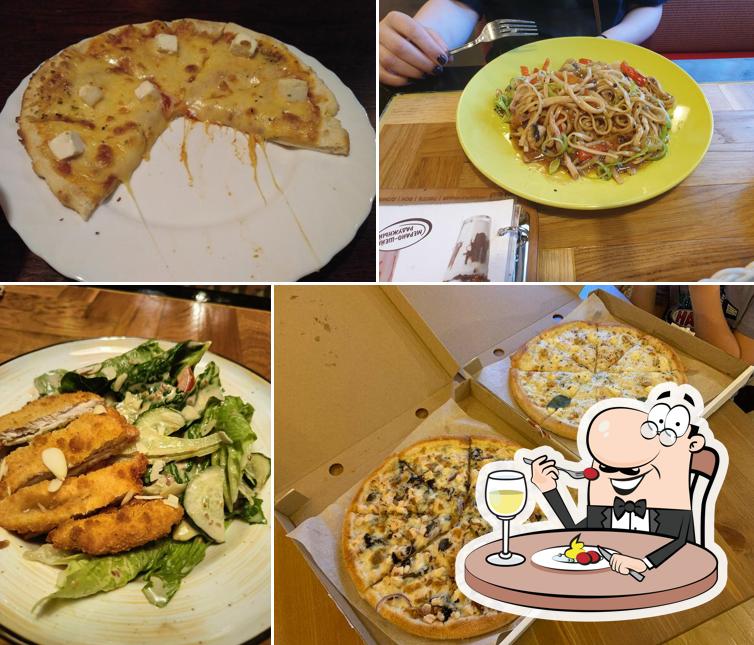 Еда в "кафе Мерано"