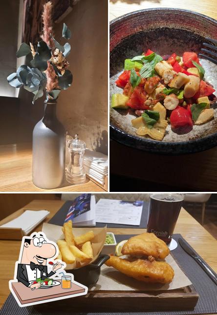 Блюда в "Lambic Seafood"