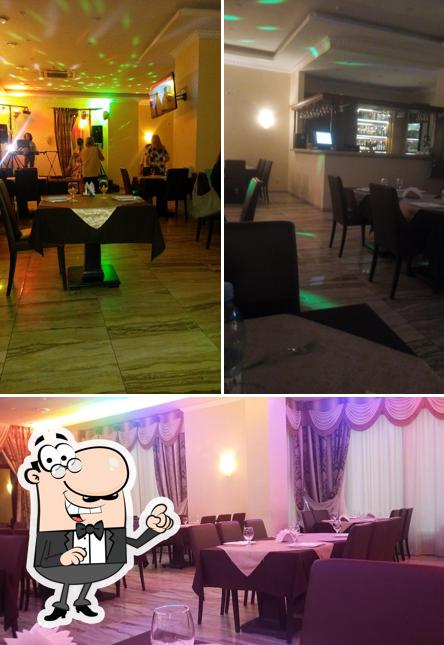 Посмотрите на внутренний интерьер "Шашлычной № 1"