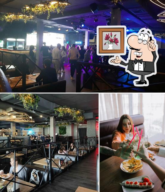 Посмотрите на внутренний интерьер "Доски"