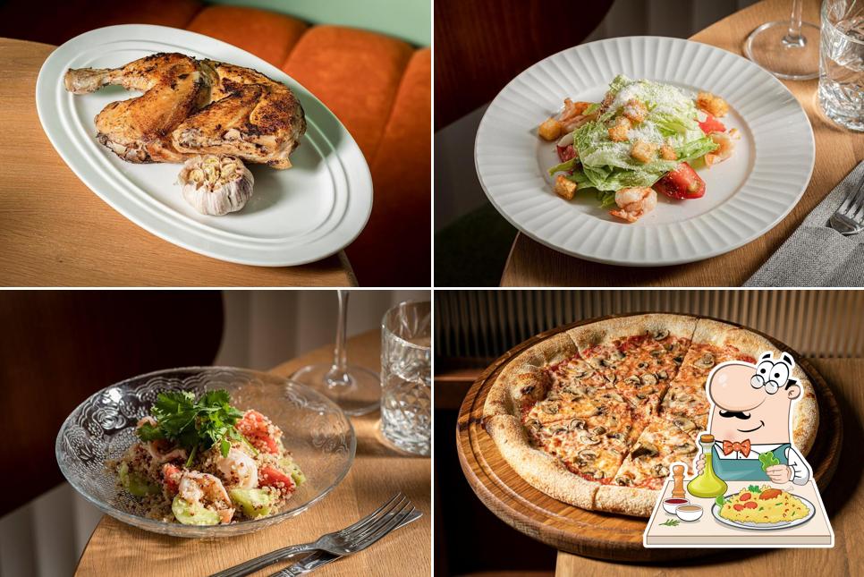 Еда в "Osteria Monti"