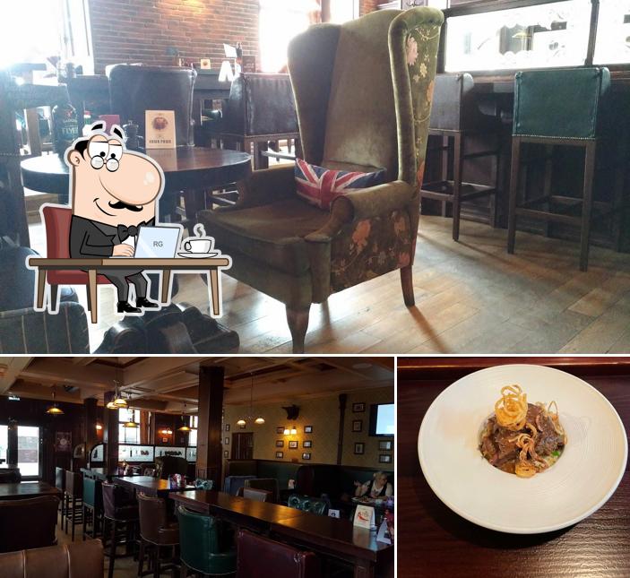 Интерьер "Стейка хаус Сохо"