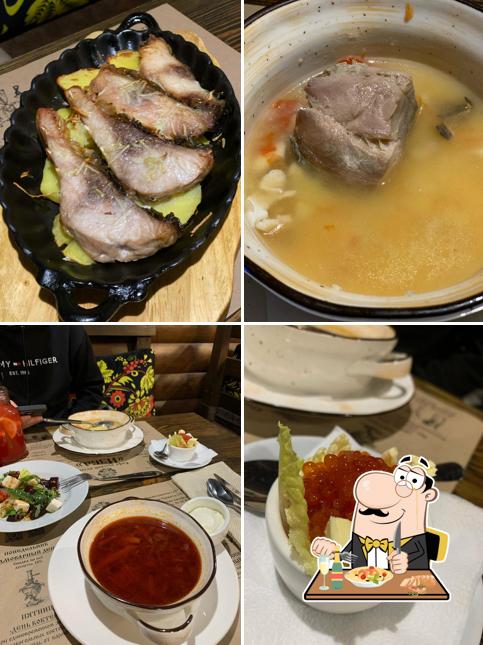 Еда в "Избе"