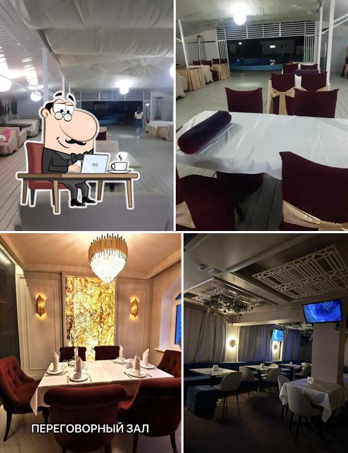 Интерьер "ресторана Роял Парк"