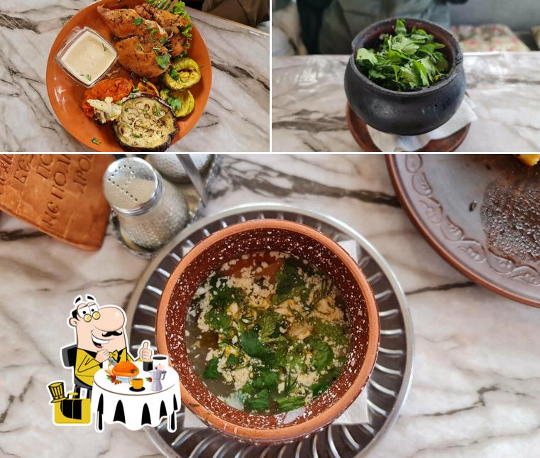 Еда в "Ганзейском погребке"