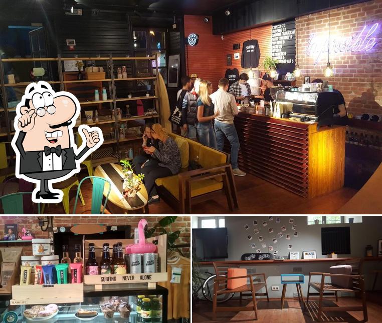 Интерьер "SurfCoffee"