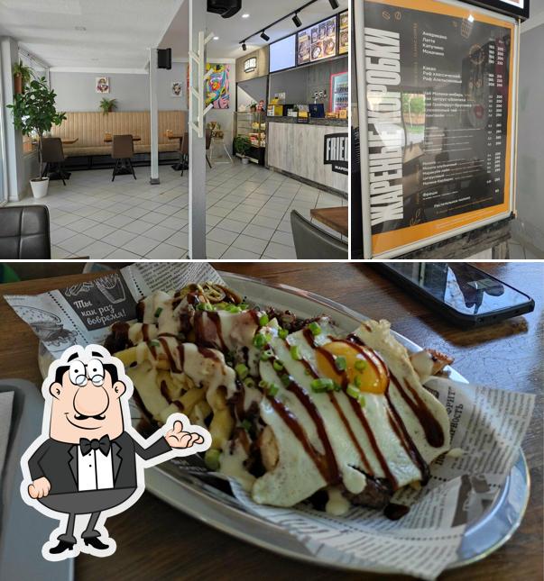 Интерьер "Fried Boxes"