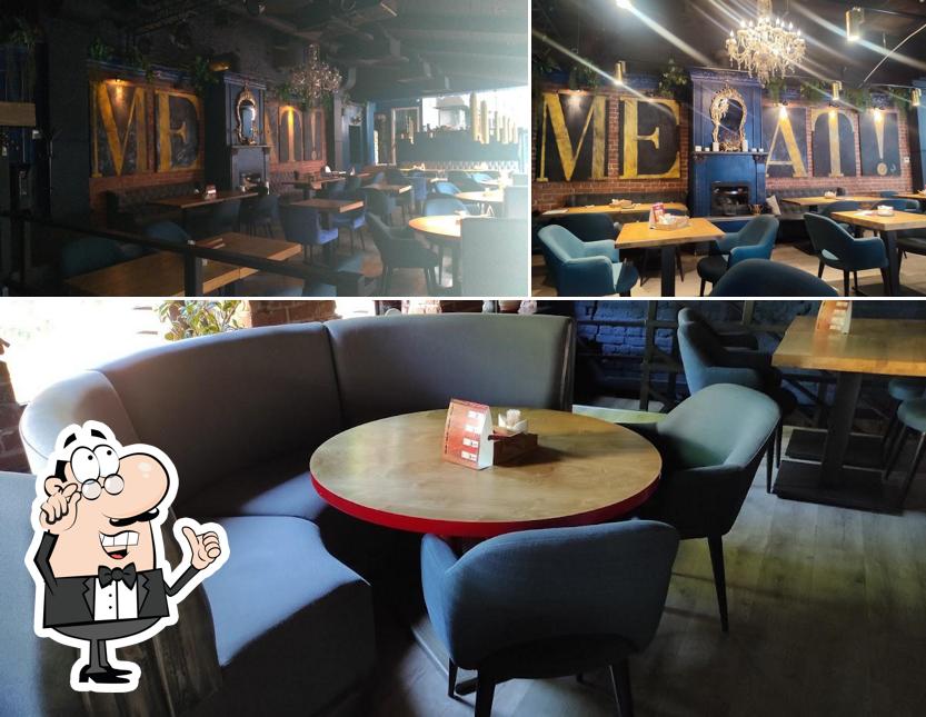 Интерьер "Proмясо и рыбу"