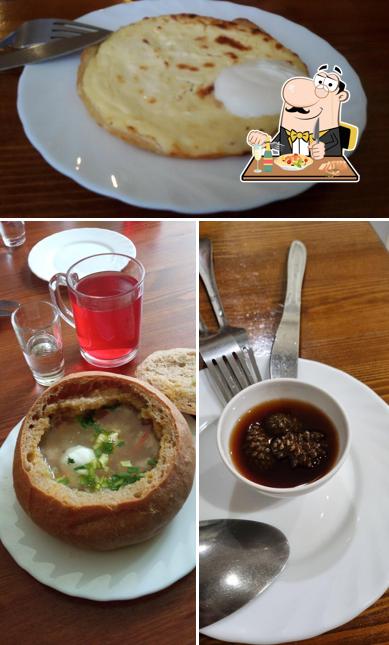 Еда в "Сандале"