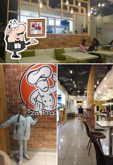 Интерьер "Пиццы Просто"