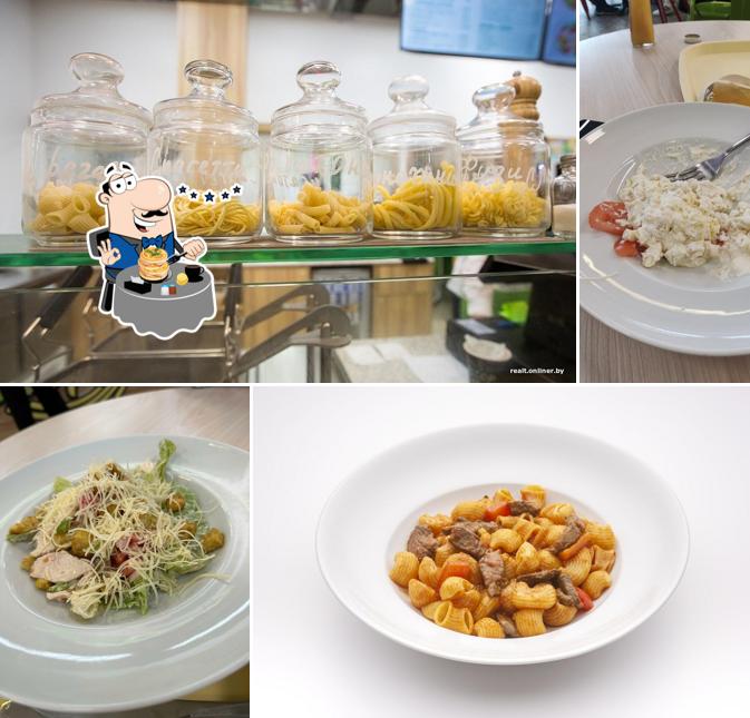 Еда в "Pasta Fresca"