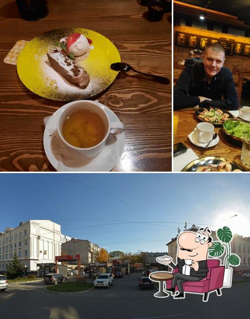 Помимо прочего, в Gараж бар&гриль есть внутреннее оформление и внешнее оформление