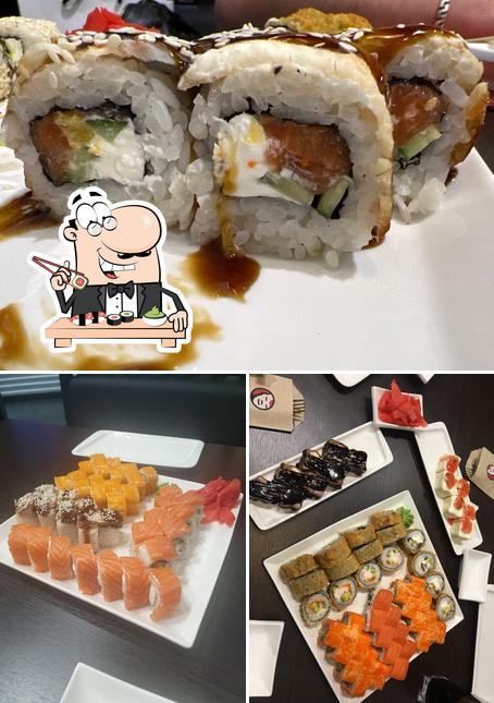 Закажите различные сеты суши