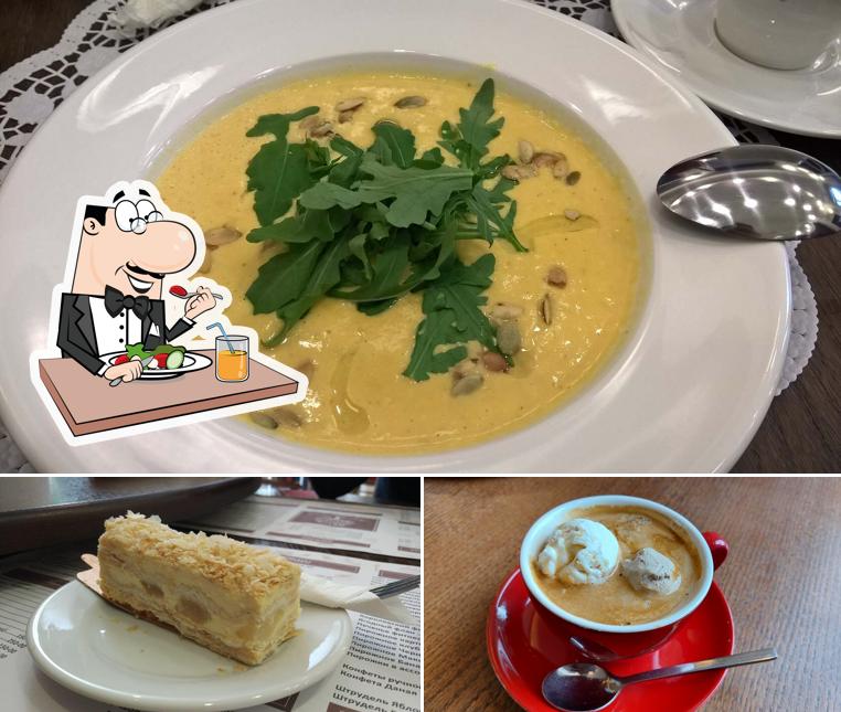 Еда в "Крем-брюле"