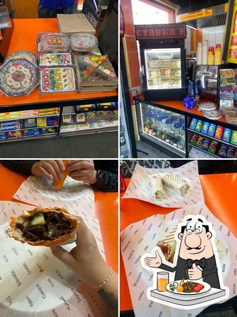 Еда в "Сахара"