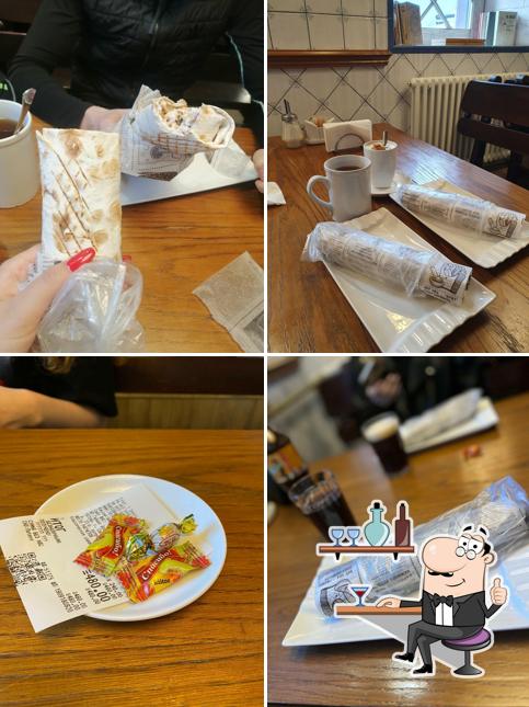 Посмотрите на внутренний интерьер "EVOШаверма"