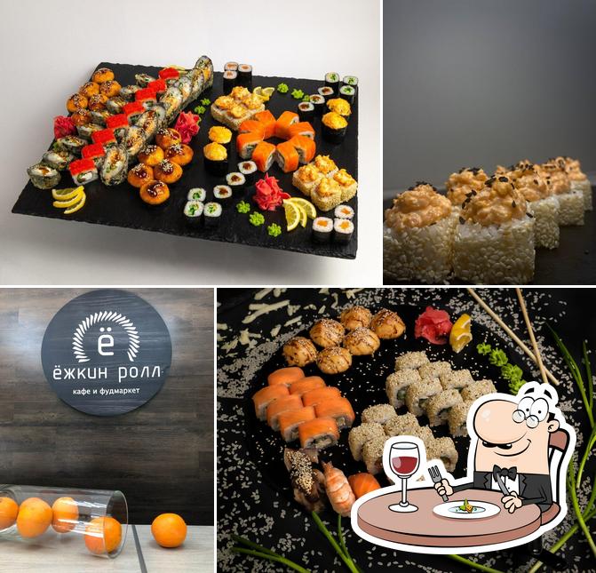 Еда в "Ёжкин ролл"