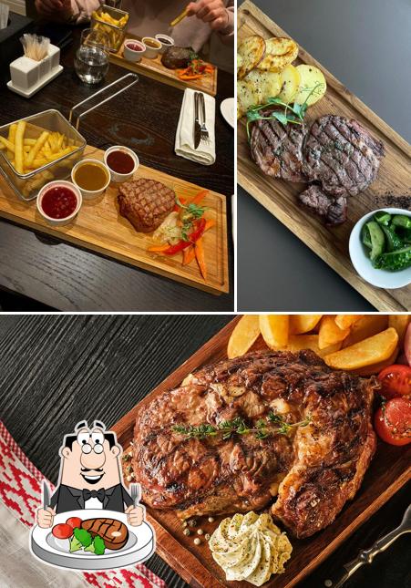 Стейк в "Robinson City"