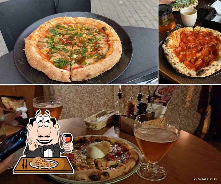 Закажите разные виды пиццы