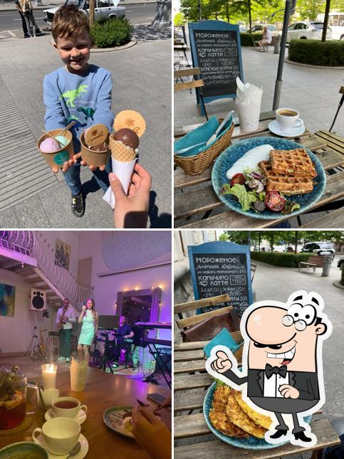 Взгляните на внешний вид "Арта - кафе "Снежинка""