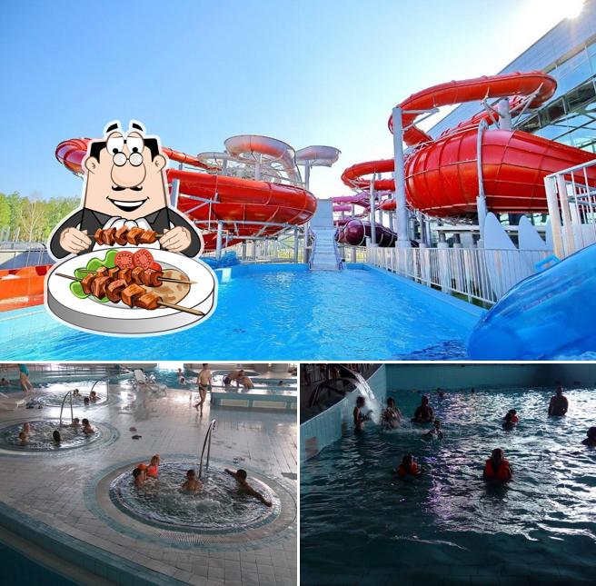 Помимо прочего, в Waterpark Lebyazhy есть еда и внешнее оформление