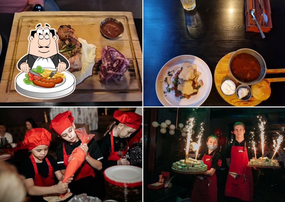 Блюда в "Мясе"