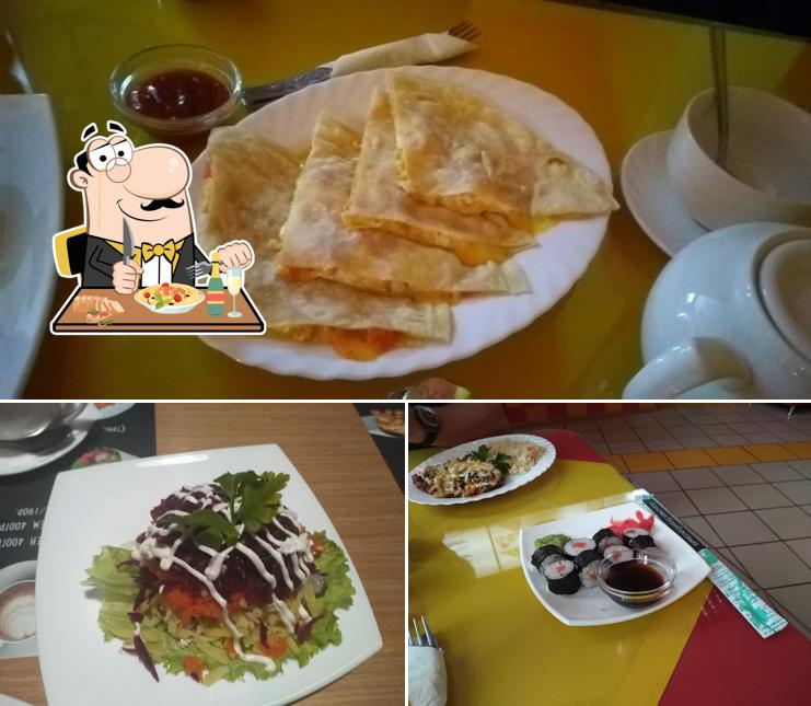 Еда в "Мастере Пицца"