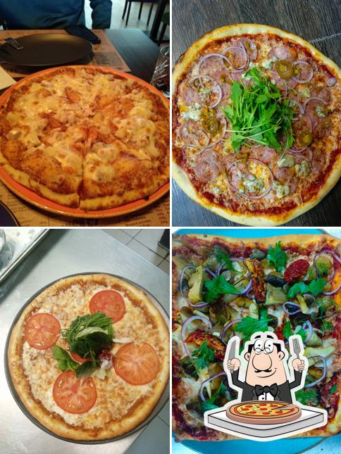 Закажите разные виды пиццы