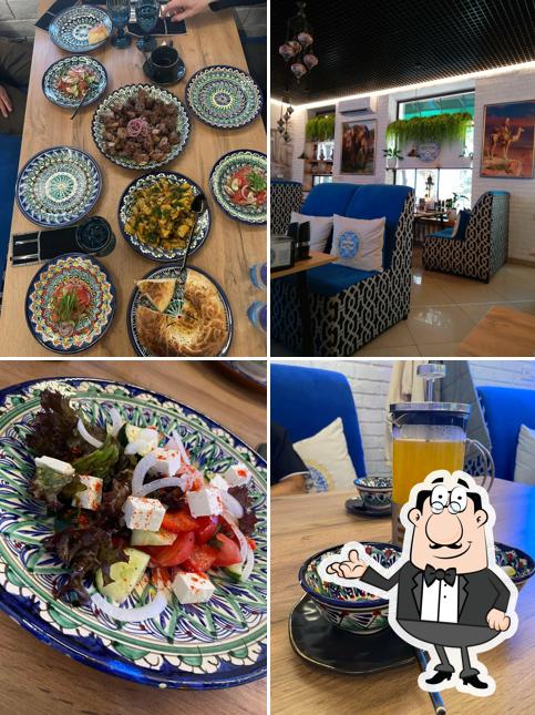 Посмотрите на внутренний интерьер "Плов & Мангал"