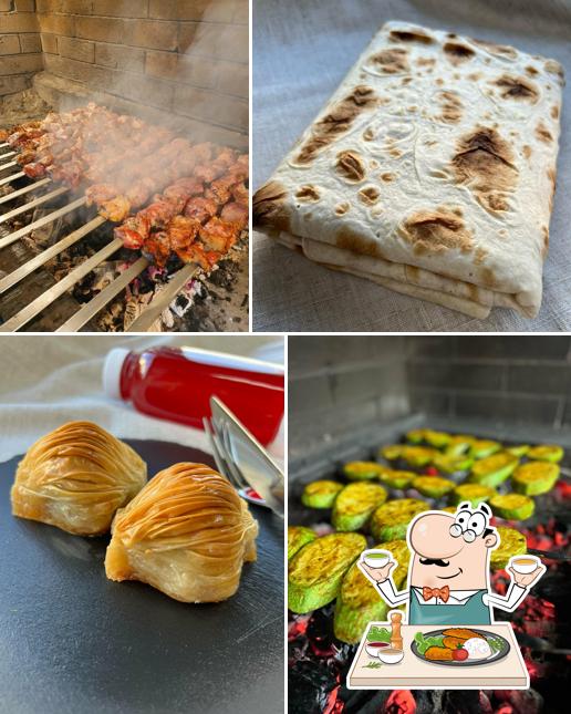 Еда в "Red Grill"